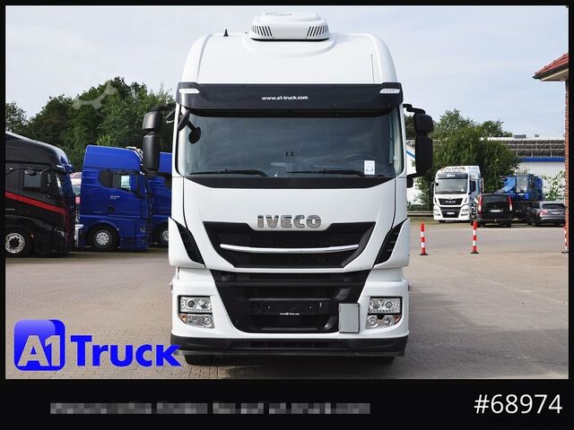 Lastbil med utbytbar kaross IVECO AS260SY-46 BDF LNG LBW Lenkachse Steering
