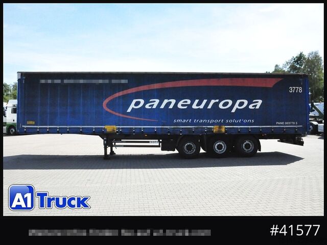 Semiremorcă deschisă cu prelată Kögel S 24 Tautliner, Code XL, BPW,  TÜV 09-2027