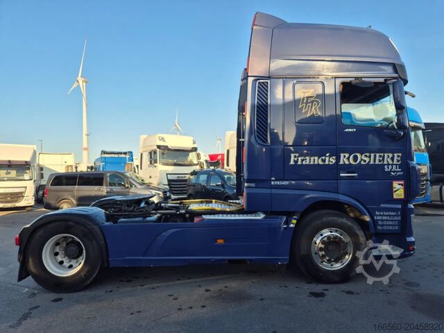 Substancje niebezpieczne DAF XF 480 FT SUPER SPACE CAB ADR ZF INTARDER