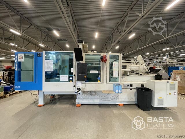 Krauss Maffei KM250-1400CX (2015) blue power LRX150 linear robot robot KraussMaffei KM250-1400CX