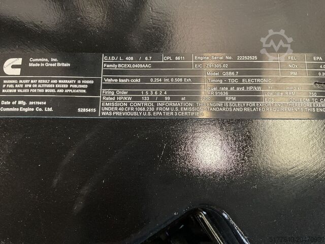 Κινητήρας Cummins QSB6.7 (1)