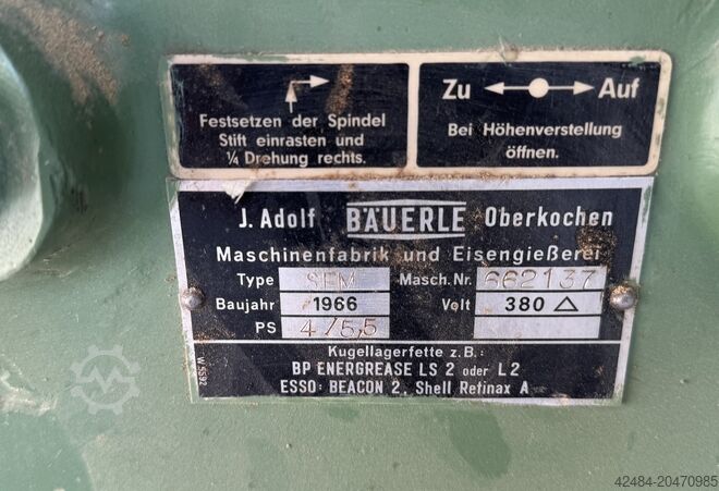 Tischfräse Bäuerle SFM