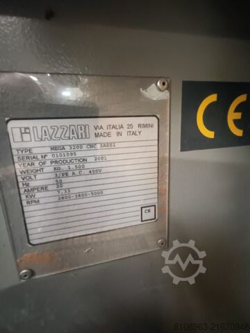 Formatkreissäge Lazzari MEGA 3200