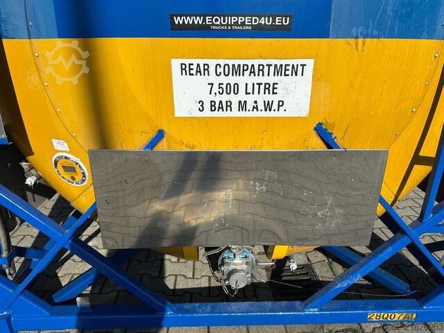 Container UBH INTERNATIONAL 20FT ISO 22.500L / 3 comp (3x 7.500L) / IMO-1 /...