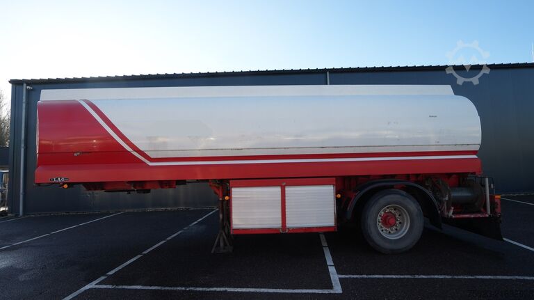 Tankwagen LAG ADR fuel tank trailer