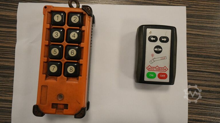 Caricatore semi basso Nooteboom Semi low loader trailer