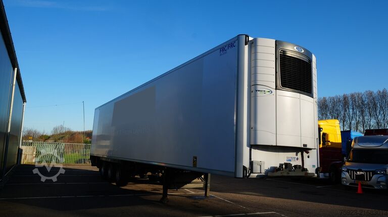 Trasporto refrigerato/congelato LAMBERET 3 Axle frigo trailer Carrier Vector 1950 Bi-Temp