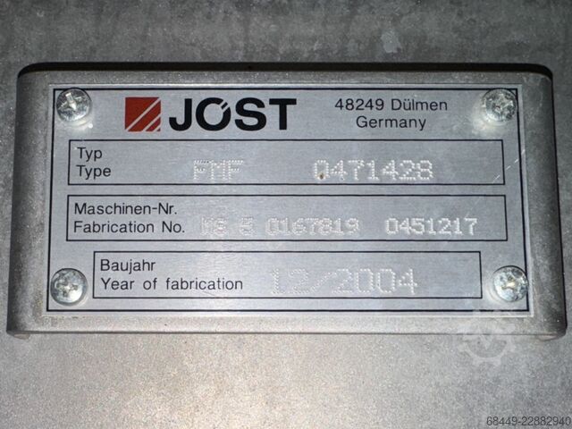Vibrationsrende, FMF 500/150x2300 Jost Trilgoot, Type FMF 500 / -150 x 2.300