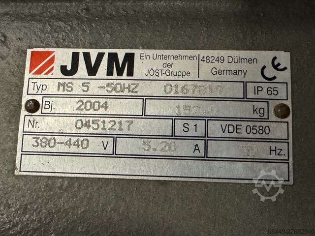 Vibrationsrende, FMF 500/150x2300 Jost Trilgoot, Type FMF 500 / -150 x 2.300