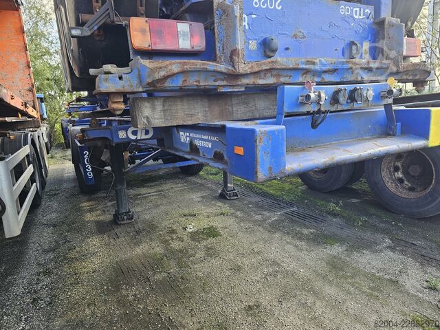 Transport af containere MKF METALLBAU CS 20 / STEEL SUSPENSION/ ROR DRUM.
