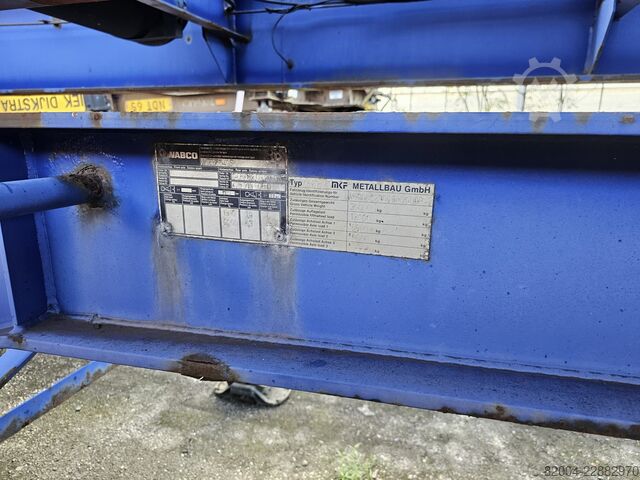 Transport af containere MKF METALLBAU CS 20 / STEEL SUSPENSION/ ROR DRUM.