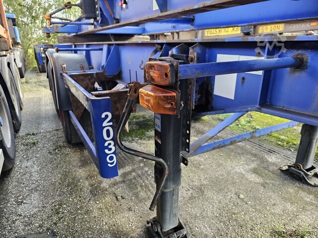 Transport af containere MKF METALLBAU CS 20 / STEEL SUSPENSION/ ROR DRUM.