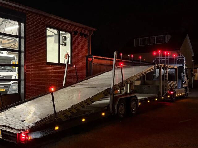 Autószállító DAF LF 230 Autotransporter Showtruck 4/5 Lader 3 Se...