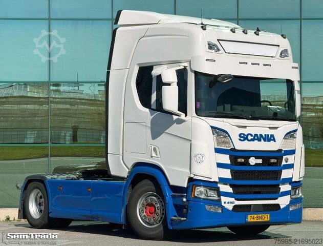 Standaard trekker SCANIA R450 NGS FULL AIR RETARDER 2X TANKS HOLLAND-TRUC