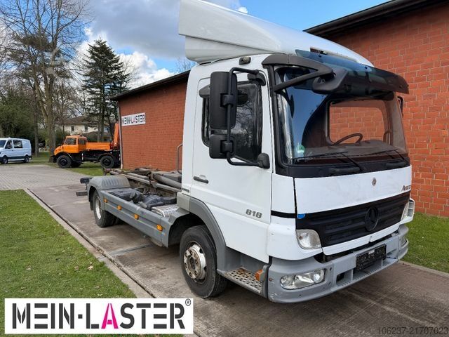 Kiepwagen bestelauto MERCEDES-BENZ Atego 818 Abroller City Container