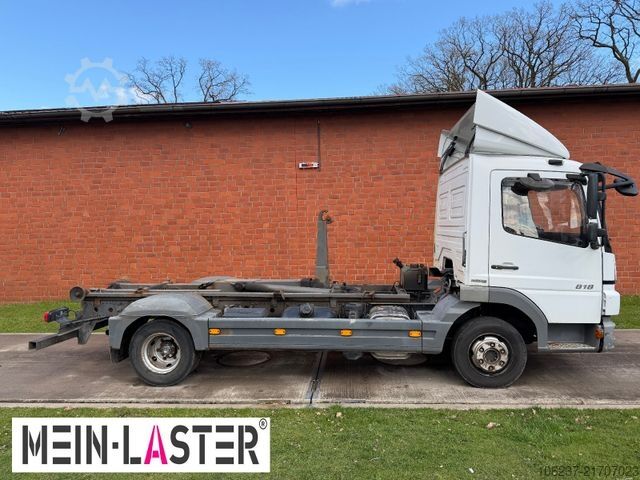 Kiepwagen bestelauto MERCEDES-BENZ Atego 818 Abroller City Container