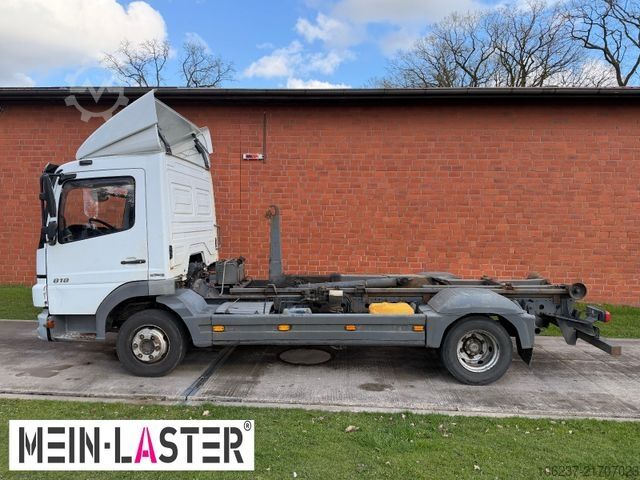 Kiepwagen bestelauto MERCEDES-BENZ Atego 818 Abroller City Container