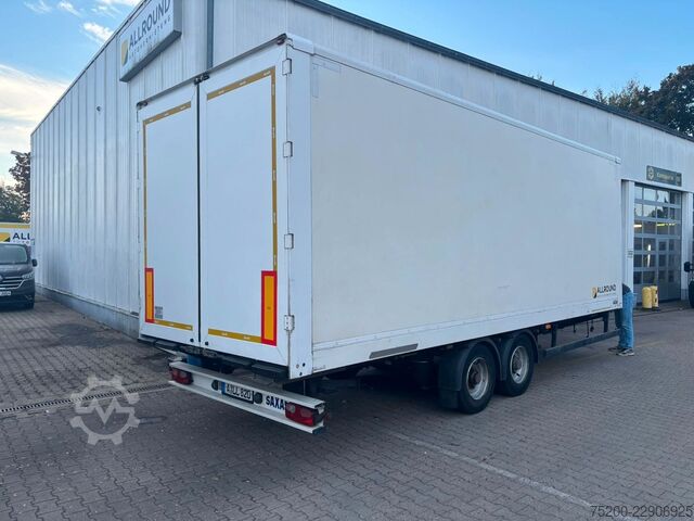 Koffer aanhanger SAXAS AKD 71-11-DZ Durchlader