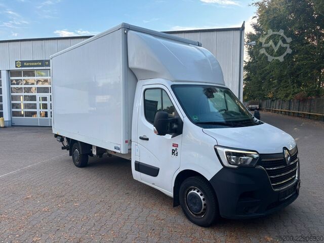 Vrachtwagen met bakwagen RENAULT MASTER Koffer/LBW/KLIMA/TEMPO