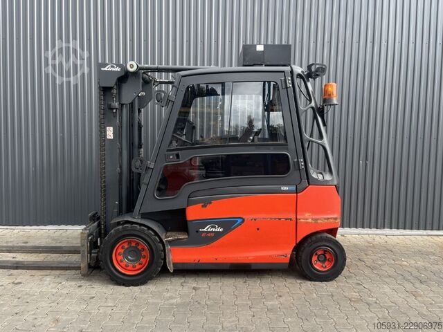 Elektro 4 Rad-Stapler Linde E45HL-01