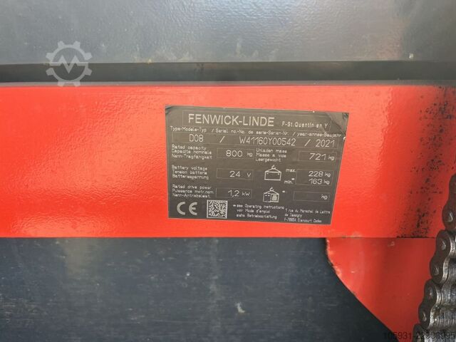 Deichselstapler Linde D08