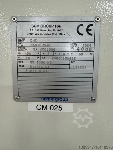 Breedbandschuurmachine DMC MASTERSAND MS 1350 M3