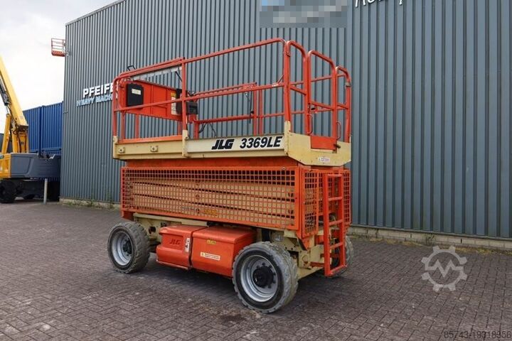 Ascensore a forbice JLG 3369LE Electric, 12m Working Height, 450kg Capacit