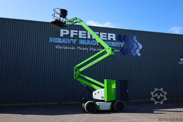 Plate-forme de travail télescopique articulée Niftylift HR17NDE HYBRIDE MK3 Hybrid Battery & Diesel, 17m W