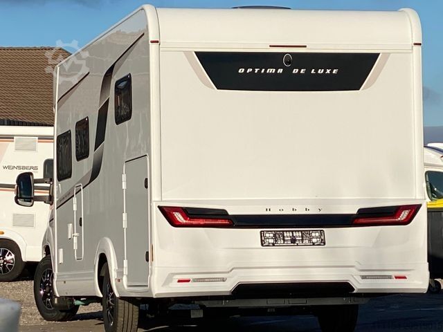Semi-integrated camper HOBBY Optima De Luxe T70 GE