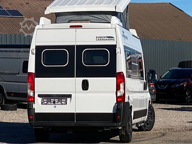 Campervan VANTOURER Van 600 L , mit Aufstelldach,Längsbetten,Automat