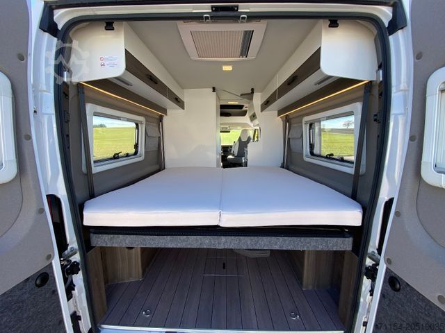 Campervan VANTOURER Van 600 L , mit Aufstelldach,Längsbetten,Automat