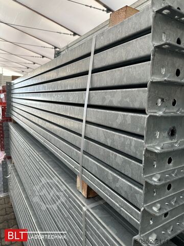 Pallställ 11,2 lfm Palettenregale für Außenbereich H: 4,5m , 3000 kg Fachlast , FVZ