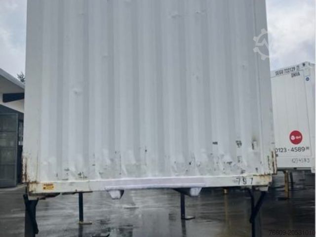 Wissellaadbak oplegger KRONE Heck Alu.- Rolltor