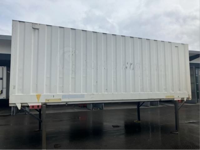 Wissellaadbak oplegger KRONE Heck Alu.- Rolltor