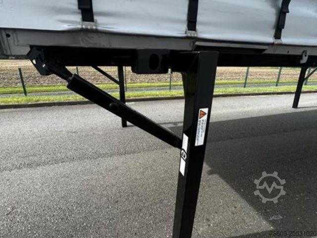 Wissellaadbak oplegger KRONE Heck mit Portaltüren