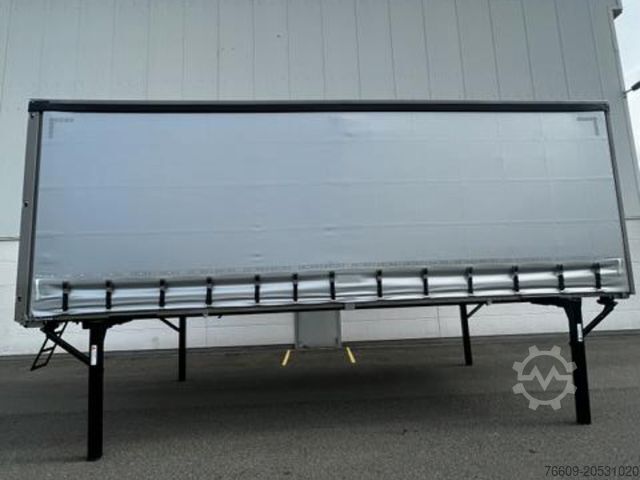 Wissellaadbak oplegger KRONE Heck mit Portaltüren