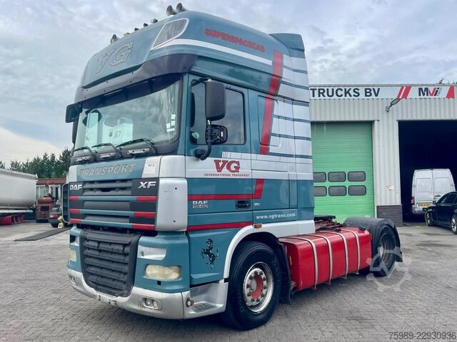 Standaard trekker DAF XF 105.460 MANUAL, EURO 5, FRIGO RETARDER,