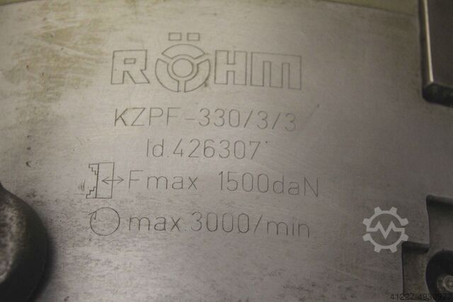 Υδραυλικά τσοκ Röhm KZDF-330/3/3