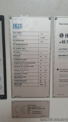 Vertikal aufgereiht EMAG VL 2