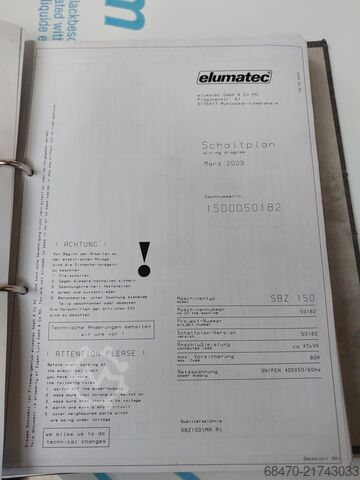 Tyčové obráběcí centrum Elumatec SBZ 150