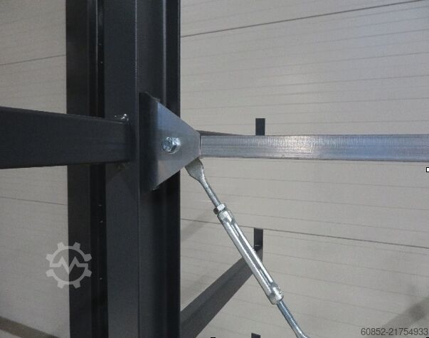 Konzolni regál 3,91 lfm. Kragarmregal doppelseitig Langgutregal 200 cm Hoch