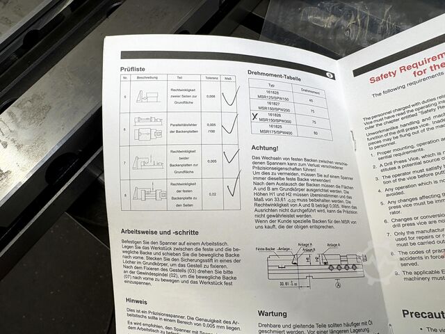 Mašina vise RÖHM MSR