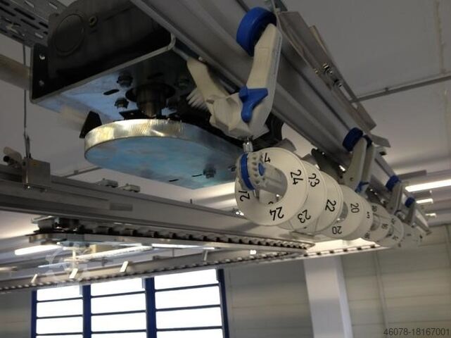 Hängeförderer System Linearführung Transport... Schönenberger OMNIFLO 1800