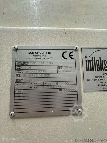 Lijmmachine voor randen SCM OLIMPIC K800