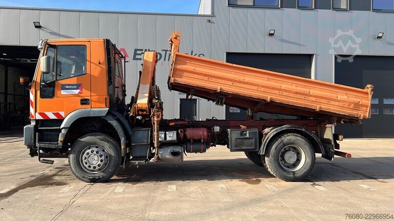 Tipper 3 côtés Iveco Eurotrakker 190 E 30 (4X4 / LAMES / GRAND PONT ...