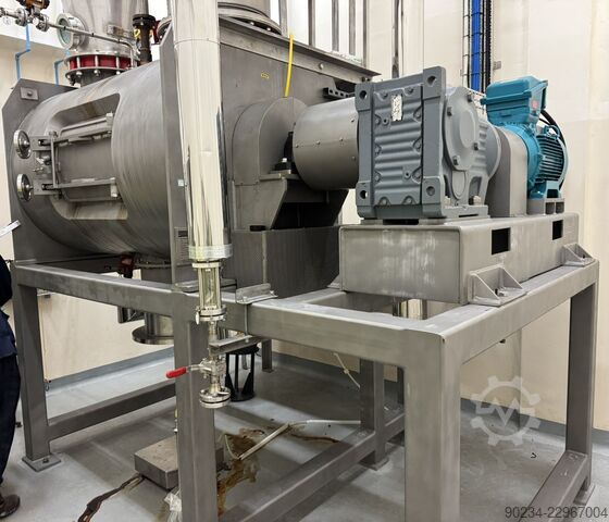 Αναμικτήρας/Στεγνωτήρας με πτερύγια Morton FKM1200-D από ανοξείδωτο χάλυβα MORTON-LODIGE KFM1200-D