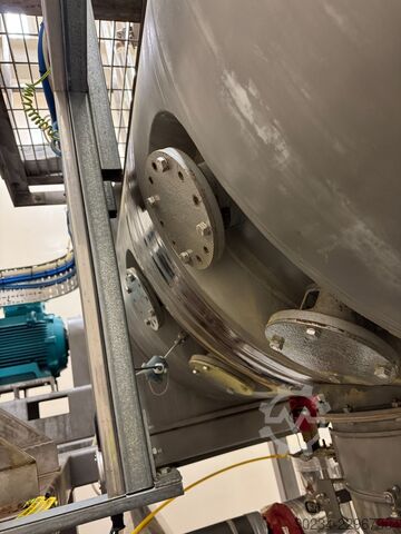 Αναμικτήρας/Στεγνωτήρας με πτερύγια Morton FKM1200-D από ανοξείδωτο χάλυβα MORTON-LODIGE KFM1200-D