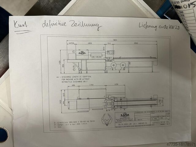 Verpakkingsmachine ILAPAK DELTA 2000 LDR