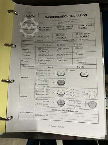 Verpakkingsmachine ILAPAK DELTA 2000 LDR