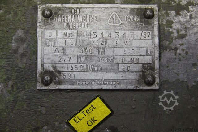Elektromotor 2,7 kW 1450 omw/min VEB* LD 364 EW2